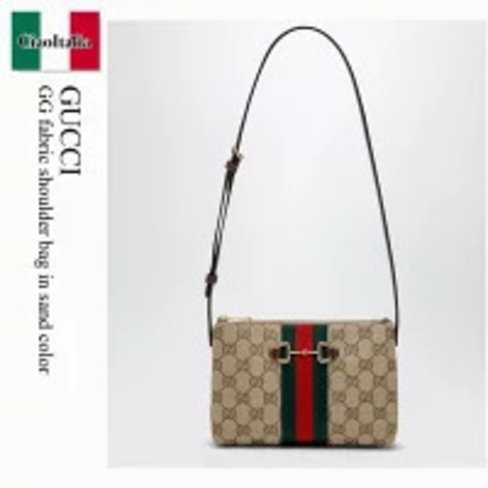 Gucci Bag Handbag GG Shoulder Sand Tan Pouch